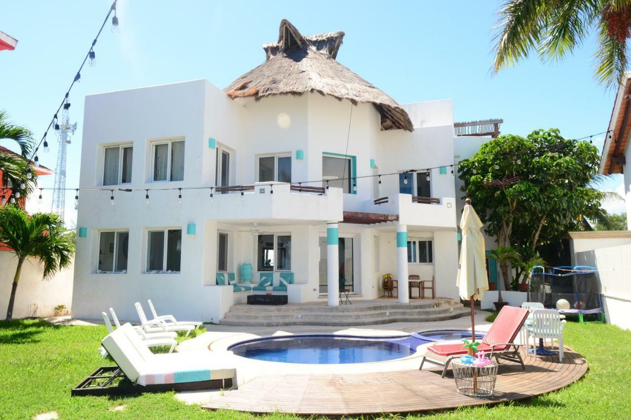 Villa Bella Casa Privada Junto Al Mar Caribe Cancún Exterior foto