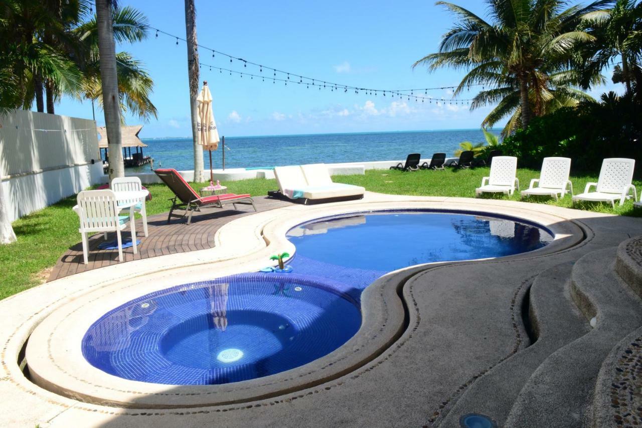 Villa Bella Casa Privada Junto Al Mar Caribe Cancún Exterior foto